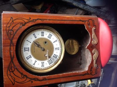 Лот: 5761586. Фото: 1. Часы старые нерабочие. Предметы интерьера и быта