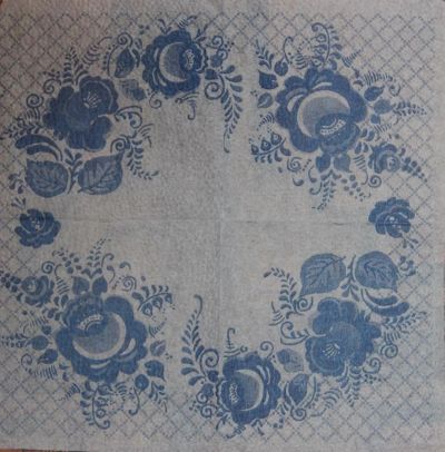 Лот: 3848881. Фото: 1. салфетки для декупажа (под гжель... Декупаж