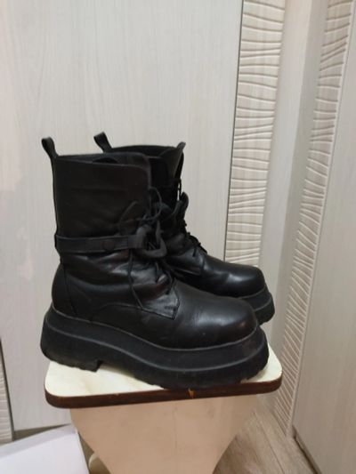 Лот: 21450526. Фото: 1. Зимние ботинки Gino Figini - размер... Ботинки, полуботинки