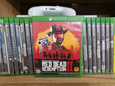 Лот: 25896687. Фото: 1. Игра Red Dead Redemption 2 (Xbox... Игры для консолей