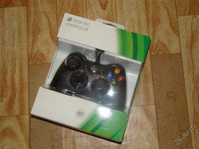 Лот: 890130. Фото: 1. Проводной джойстик для Xbox 360... Аксессуары для игровых приставок, консолей, геймпады