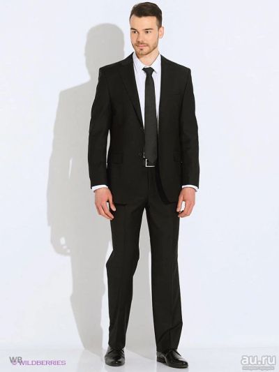 Лот: 12243267. Фото: 1. костюм мужской тёмный чёрно коричневатый... Костюмы классические, деловые