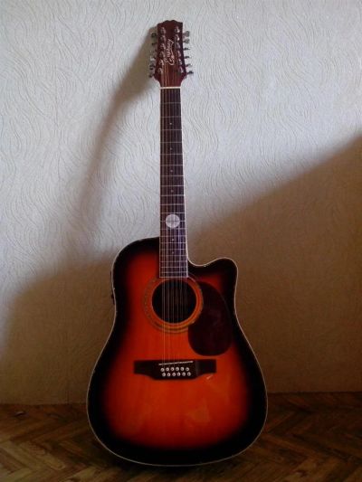 Лот: 3120235. Фото: 1. ПРОДАМ СРОЧНО! Гитара 12 струнка. Гитары