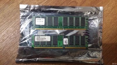 Лот: 10412273. Фото: 1. Оперативная память PC3200 (DDR-400... Оперативная память