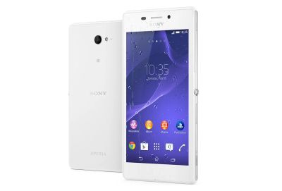 Лот: 6112451. Фото: 1. Смартфон Sony M2 Aqua белый [4x1200... Смартфоны