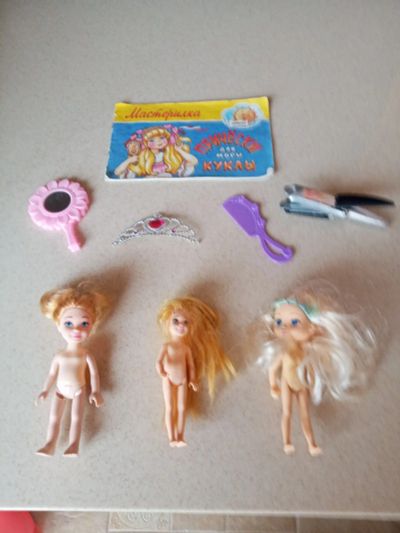 Лот: 20956641. Фото: 1. Причёски для куклы. Развивающие