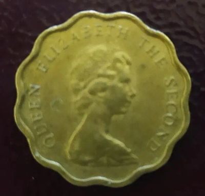 Лот: 19496872. Фото: 1. Гонконг 20 центов 1976 Елизавета... Азия