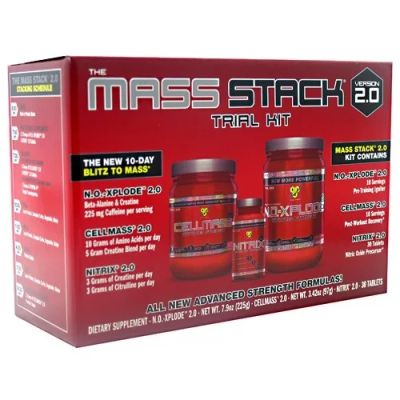 Лот: 3776407. Фото: 1. BSN Mass Stack Starter Kit 3in1... Спортивное питание, витамины