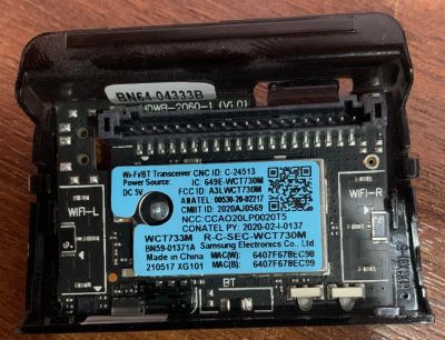 Лот: 25897427. Фото: 1. Wifi + фотоприемник bn59-01371a... Запчасти для телевизоров, видеотехники, аудиотехники