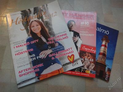 Лот: 2214687. Фото: 1. Шведские журналы, шведский и английский... На иностранном языке