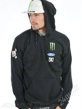 Лот: 1165857. Фото: 1. Толстовка DC Shoes от Кен Блока. Свитеры, толстовки, худи