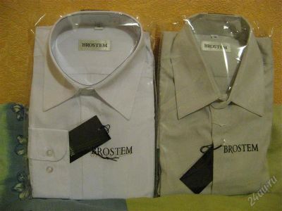 Лот: 1628597. Фото: 1. Рубашка св. серая рост 158 ворот... Рубашки, блузки, водолазки