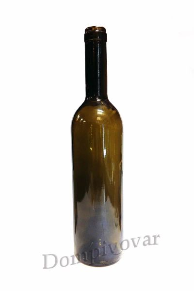 Лот: 11950062. Фото: 1. Бутылка «Бордо» коричневая 0,75... Тара, измерительные приборы и сопутствующие товары