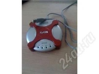 Лот: 195314. Фото: 1. Продам факс-модем ZyXEL. Проводные модемы