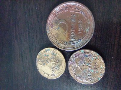 Лот: 1732135. Фото: 1. 2 и 5 копеек СССР до 1961 года. Наборы монет