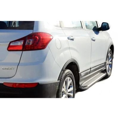 Лот: 6858499. Фото: 1. Пороги, Бумер, алюминиевые с резинкой... Детали тюнинга