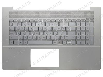 Лот: 18880101. Фото: 1. Топ-панель L87983-251 для HP серебряная. Клавиатуры для ноутбуков