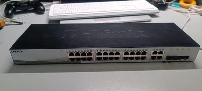 Лот: 25786031. Фото: 1. Маршрутизатор D-Link DGS-1210-28. Маршрутизаторы (роутеры)