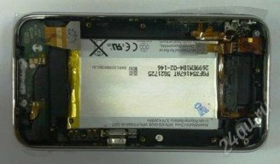 Лот: 1694477. Фото: 1. Задняя крышка Iphone 3G 8 Gb... Корпуса, клавиатуры, кнопки