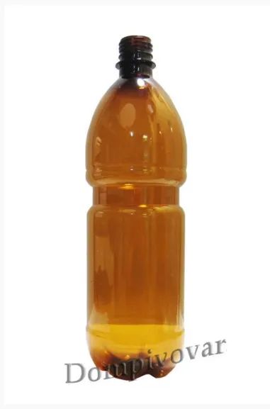 Лот: 20977936. Фото: 1. Бутылка ПЭТ с крышкой (тёмная... Тара, измерительные приборы и сопутствующие товары