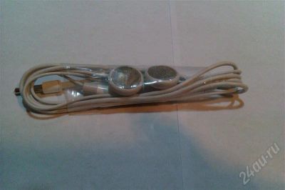 Лот: 645356. Фото: 1. Наушники из комплекта iPod. Наушники, гарнитуры