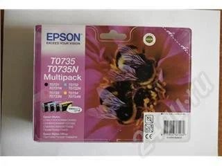 Лот: 261091. Фото: 1. Картриджи оригинальные для Epson... Картриджи, расходные материалы