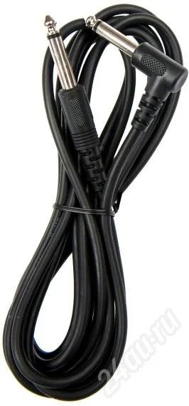 Лот: 207272. Фото: 1. Шнур (кабель) Гитарный 2,5м. Чёрный... Другое (музыкальные инструменты и оборудование)