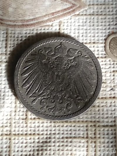 Лот: 16688495. Фото: 1. Германия 5 пфеннигов, 1905 Отметка... Германия и Австрия