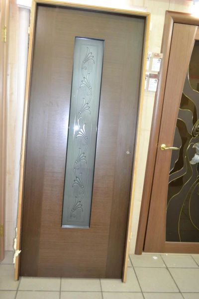 Лот: 4023333. Фото: 1. Дверь ВФД 8ДО венге шпон 800*2000... Двери межкомнатные