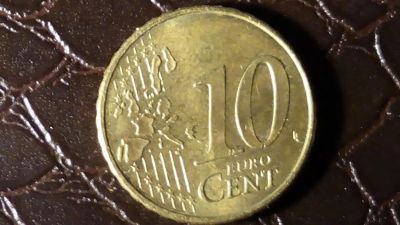 Лот: 7396145. Фото: 1. 10 евроцентов 2002 год Германия... Европа