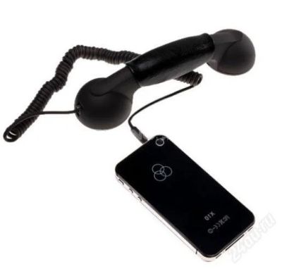 Лот: 1848658. Фото: 1. С рубля! гарнитура в виде телефонной... Красноярск