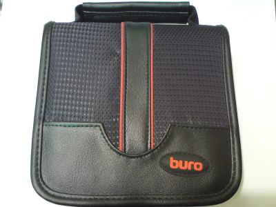 Лот: 5251564. Фото: 1. Портмоне на 28 CD.(BURO).Чёрн... Органайзеры для дисков, боксы