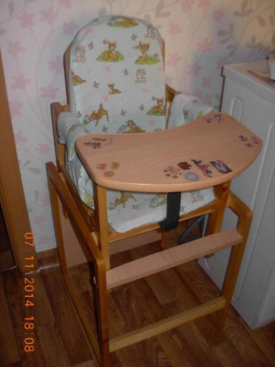 Лот: 4719461. Фото: 1. стульчик трансформер для кормления. Стульчики для кормления