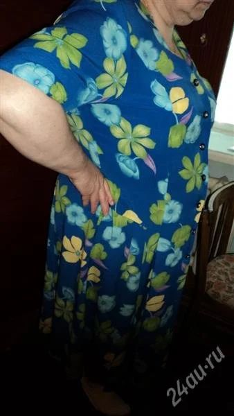 Лот: 1861465. Фото: 1. Платье летнее синее. Платья