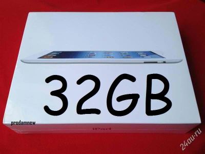 Лот: 1986783. Фото: 1. Apple The New iPad 3, 32GB, wifi... Планшеты