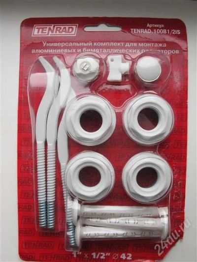 Лот: 1311589. Фото: 1. Комплект для монтажа радиатора... Фитинги, подводка