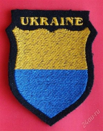 Лот: 1603851. Фото: 1. (№945) шеврон "Ukraine" (Украина... Нашивки, шевроны, погоны