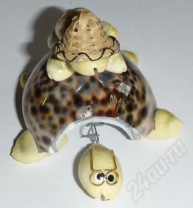 Лот: 536869. Фото: 1. Пирамида две черепахи. Ракушки... Другое (сувениры, подарки)