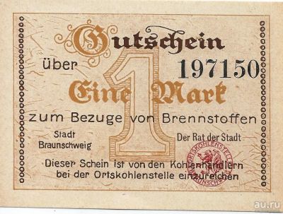 Лот: 18312188. Фото: 1. 1 марка Брауншвейг . (Braunschweig... Германия и Австрия
