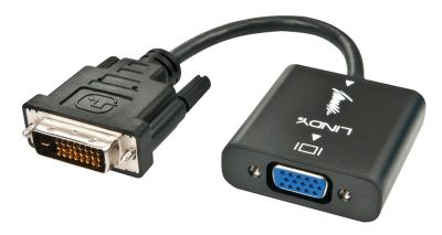 Лот: 7789472. Фото: 1. DVI-D to VGA видео конвертер... Шлейфы, кабели, переходники