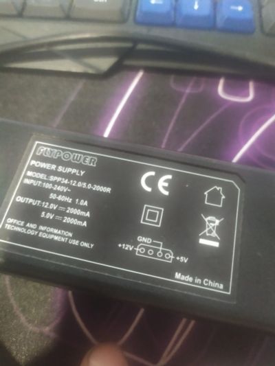 Лот: 25898933. Фото: 1. блок питания flypower spp34-12... Зарядные устройства, блоки питания для бытовой техники