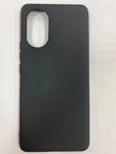 Лот: 18885296. Фото: 1. Чехол Huawei Nova 8 Силикон Черный... Чехлы, бамперы