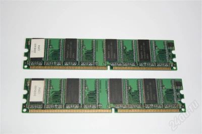 Лот: 370858. Фото: 1. DDR 400 128 Mb Hynix 2 штуки рабочие. Оперативная память