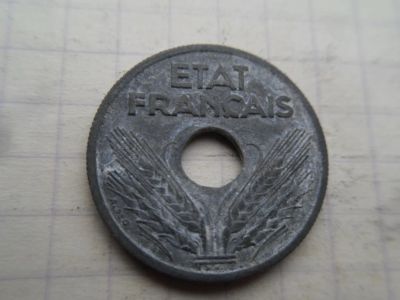 Лот: 21137328. Фото: 1. Франция 10 сантимов 1942. Европа