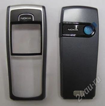 Лот: 1730066. Фото: 1. Корпус Nokia 6230 (черный). Корпуса, клавиатуры, кнопки