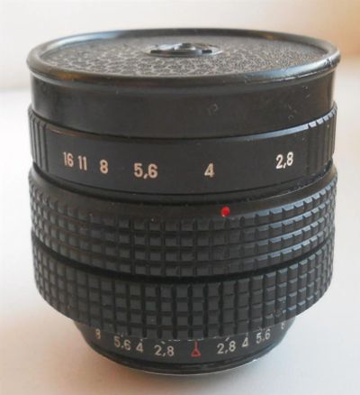 Лот: 3674820. Фото: 1. Объектив МИР-1В 2,8/3,7 мм с крышкой... Объективы