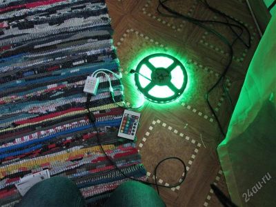 Лот: 2502830. Фото: 1. 5 метров светодиодной ленты. Светодиоды