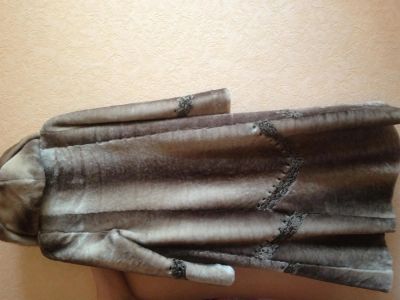 Лот: 3063945. Фото: 1. Мутоновая шуба. Верхняя одежда