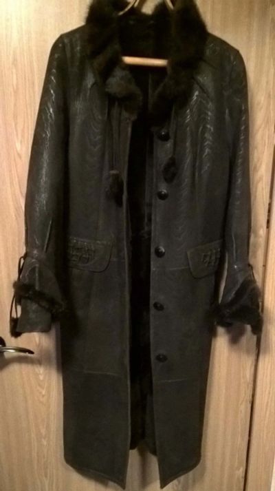 Лот: 15078918. Фото: 1. Дубленка, размер 46-48. Верхняя одежда