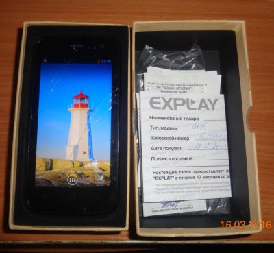 Лот: 7111248. Фото: 1. Explay GOLF (с рубля) ТОРГИ 3... Смартфоны
